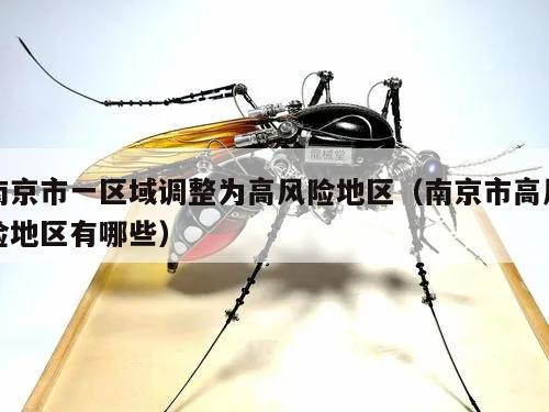 南京市一区域调整为高风险地区(南京市高风险地区有哪些)