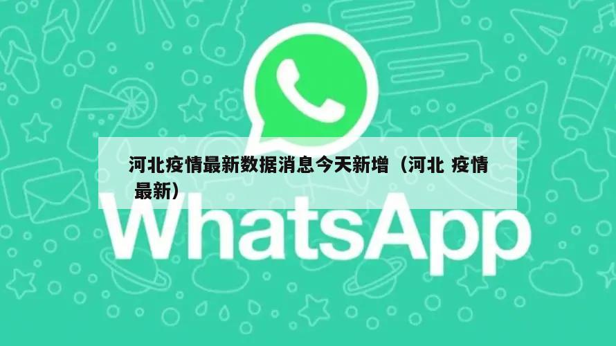 河北疫情最新数据消息今天新增(河北 疫情 最新)