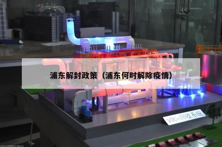 浦东解封政策(浦东何时解除疫情)